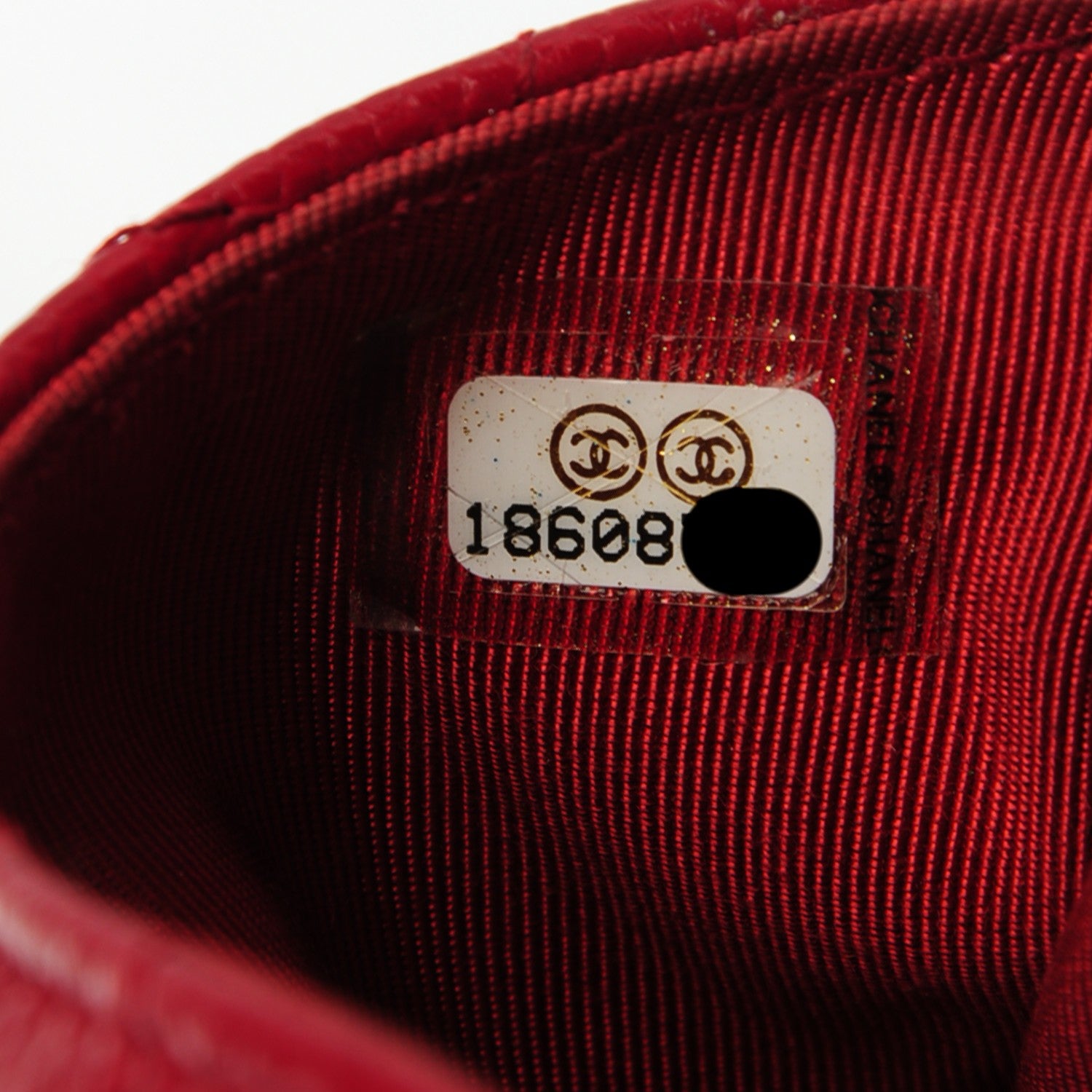 Chanel Caviar Quilted Coin Purse Red 7 of 8
