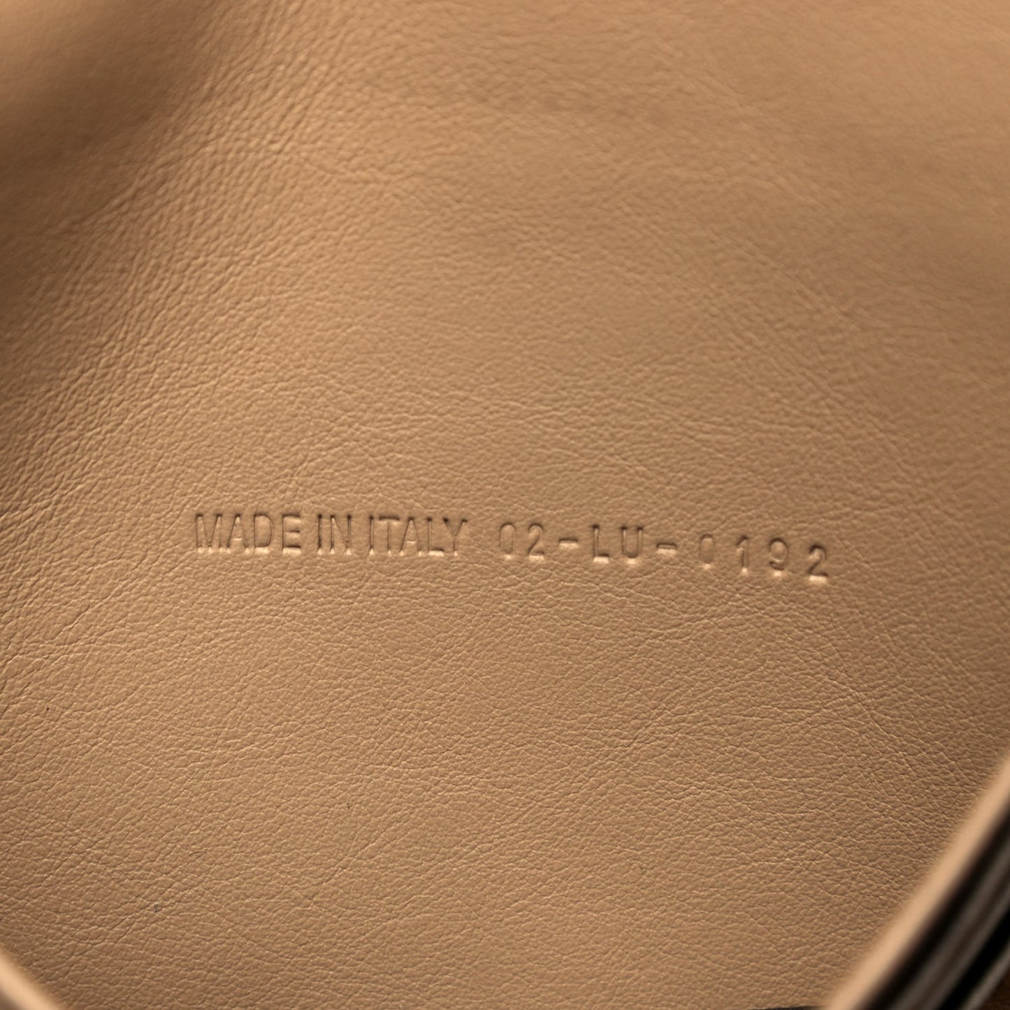 Patent Cannage New Lock Pouch Beige
