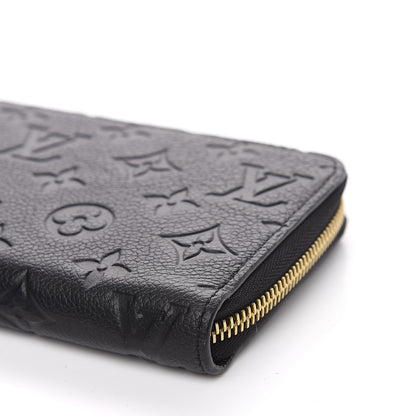 Louis Vuitton Empreinte Zippy Wallet Black 8 of 8