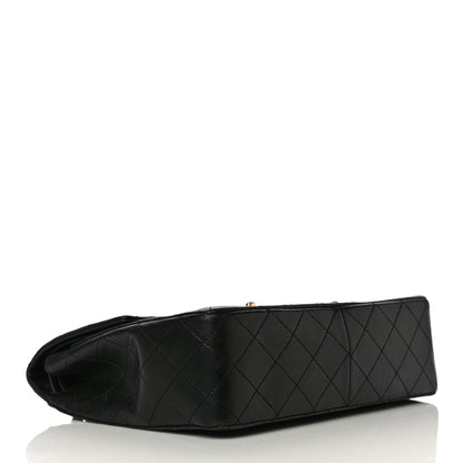 Chanel Lambskin Quilted Medium Double Flap Black 4 of 24