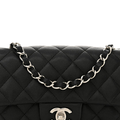 Chanel Caviar Quilted Mini Rectangular Flap Black 8 of 12