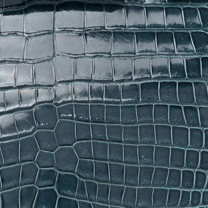 Hermes Shiny Porosus Crocodile Birkin 35 Colvert 8 of 11