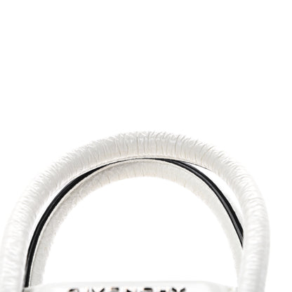 Givenchy Crinkled Patent Calfskin Mini Antigona White 14 of 16