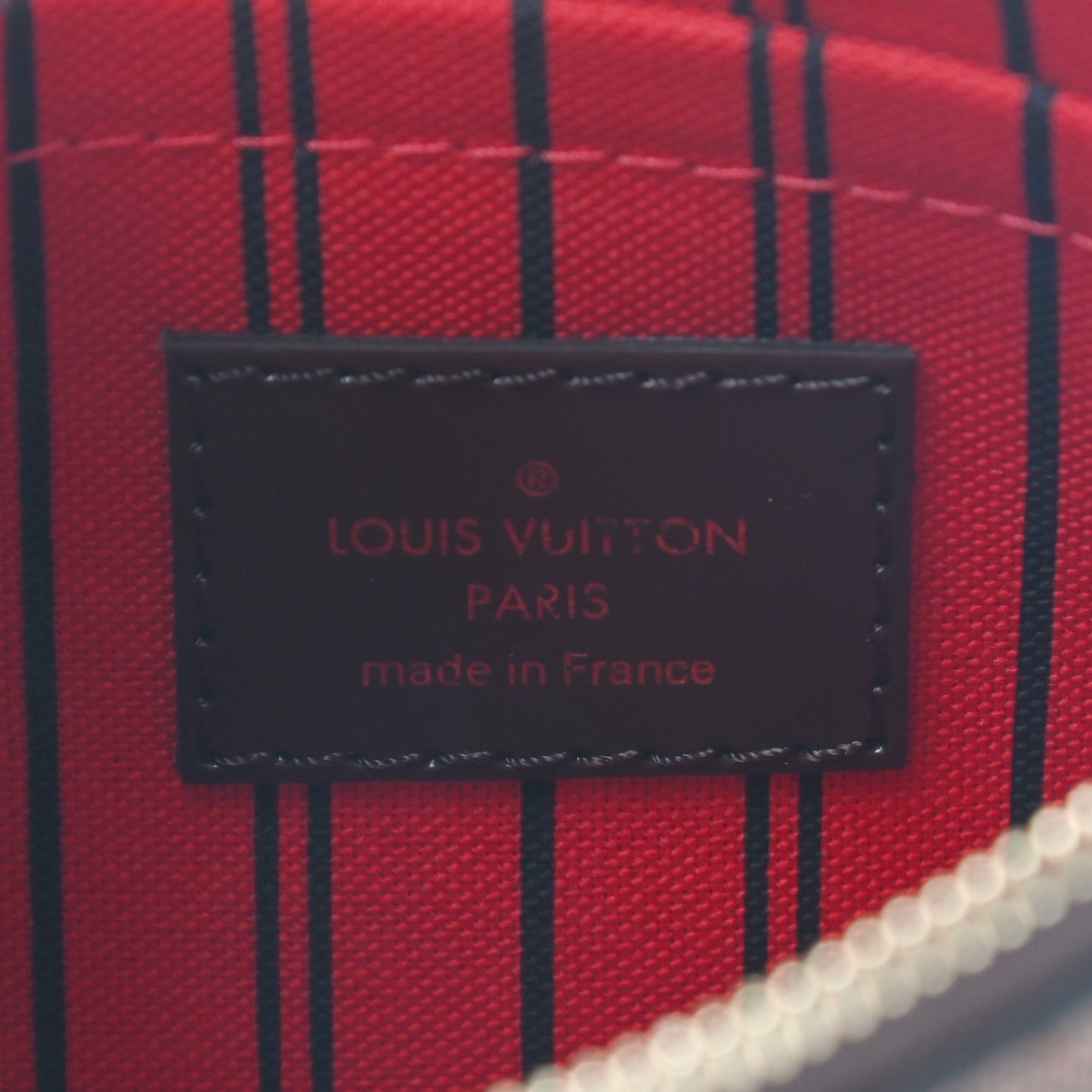 Damier Ebene Neverfull PM Pochette