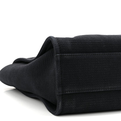 Chanel Mixed Fibers Small Deauville Tote Black 10 of 11