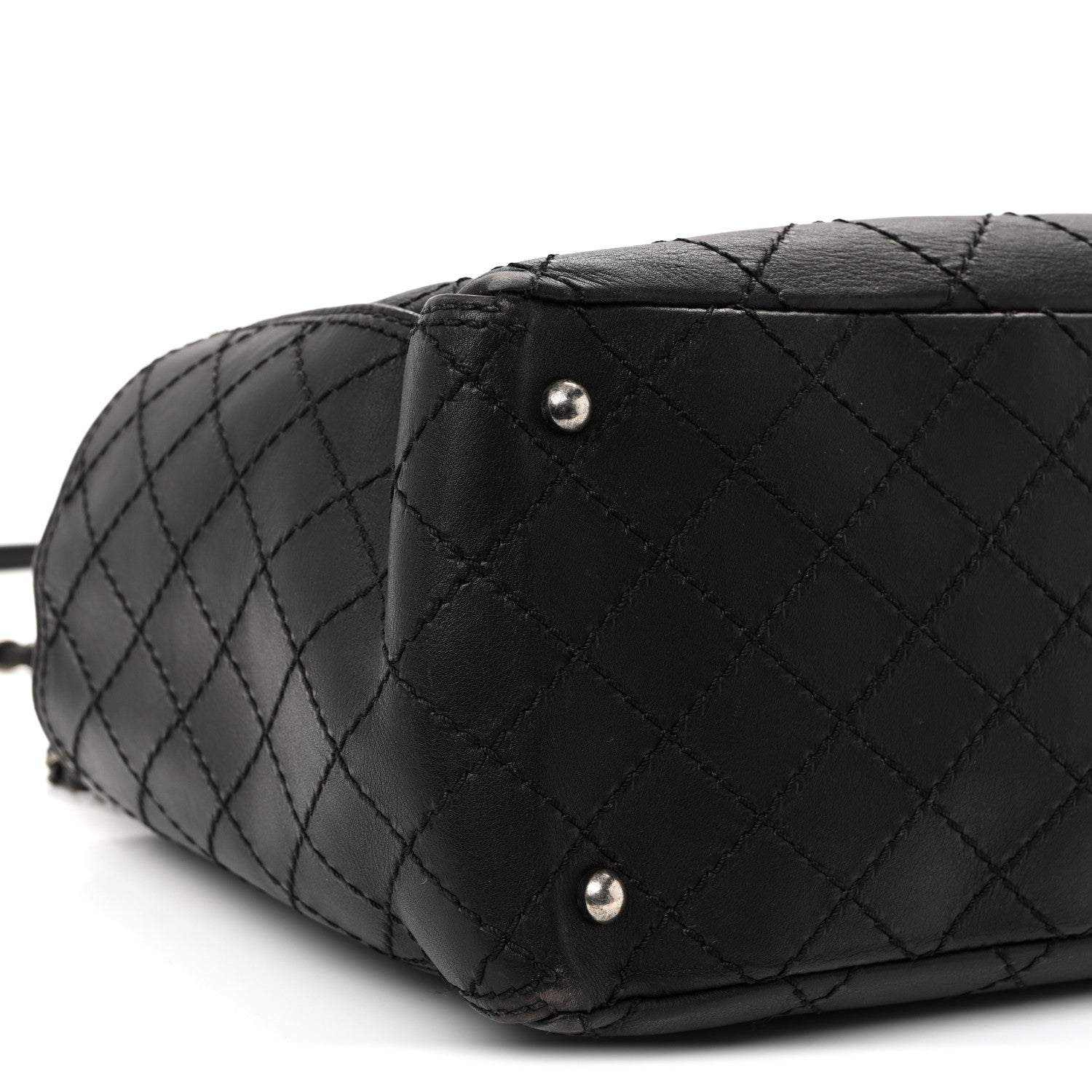 Chanel Calfskin CC Pocket Tote Black 9 of 12