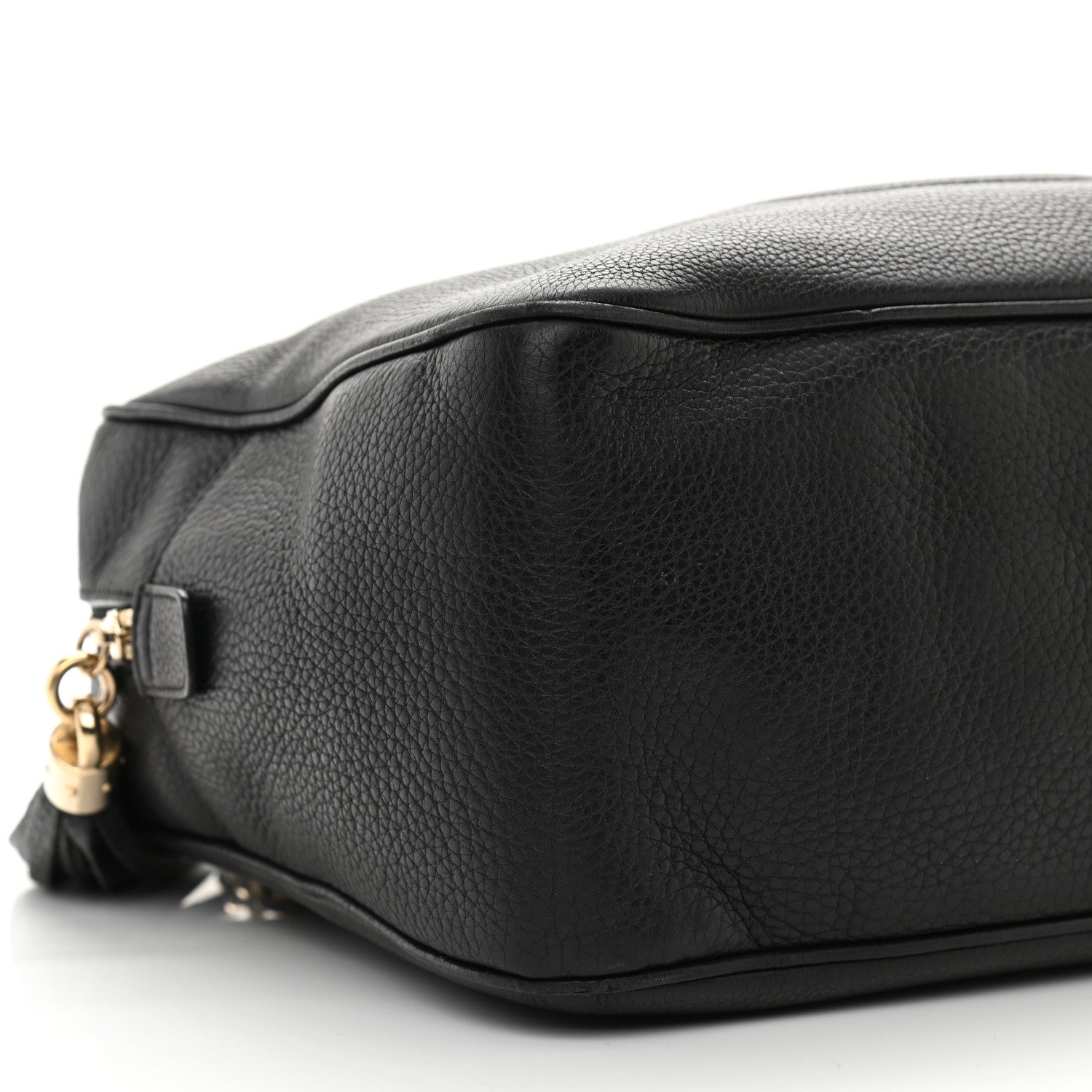 Gucci Pebbled Calfskin Medium Soho Bowler Black 9 of 14