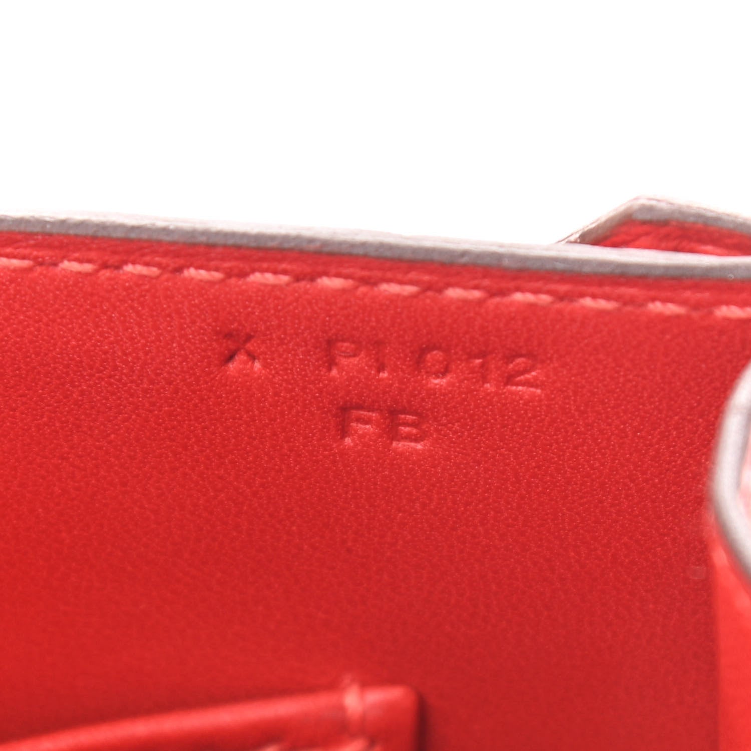 Hermes Shiny Alligator Mini Verrou Chaine Bag Geranium 7 of 10