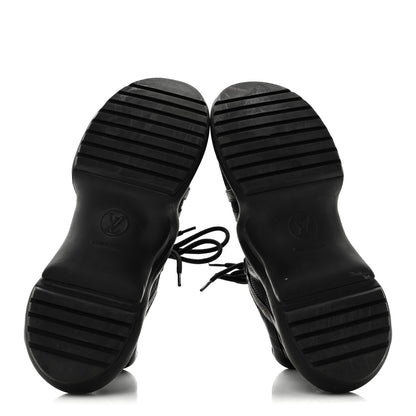 Louis Vuitton Calfskin Patent Monogram LV Archlight Sneakers 38 Black 6 of 8