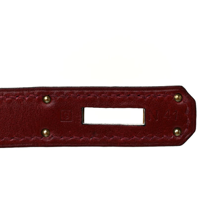 Hermes Box Kelly Retourne 28 Rouge H 7 of 12