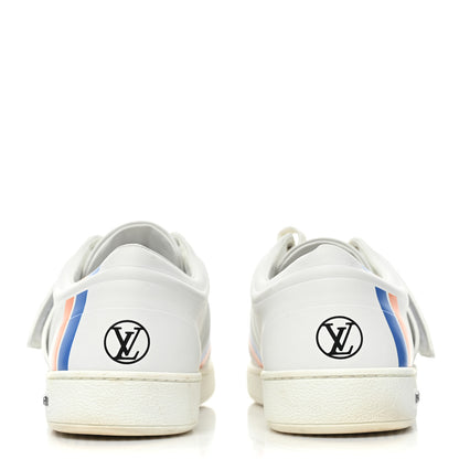 Louis Vuitton Calfskin Womens Frontrow Sneakers 37.5 White 4 of 12