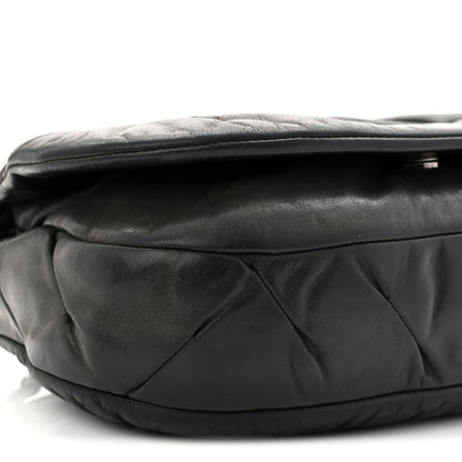 Chanel Iridescent Calfskin Glint Flap Black 9 of 10