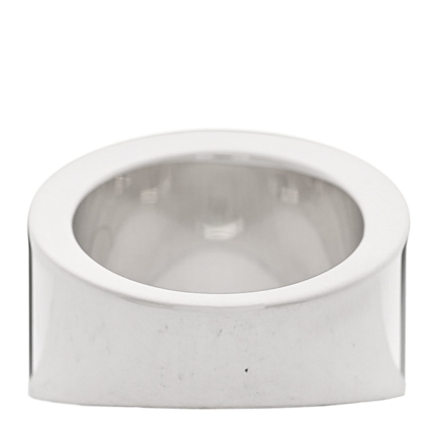 Sterling Silver Out of Retirement Wide Ring 50 5.5