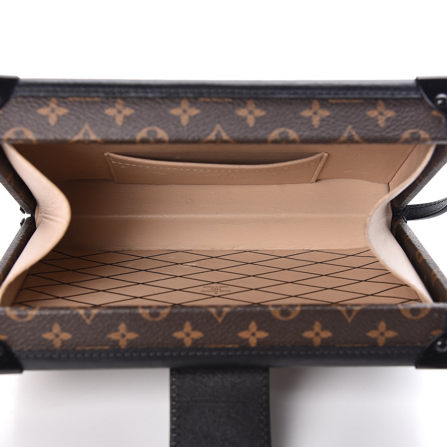 Louis Vuitton Monogram Petite Malle Black 5 of 9