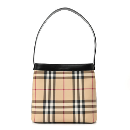 Burberry Prorsum House Check Shoulder Bag Black 1 of 15