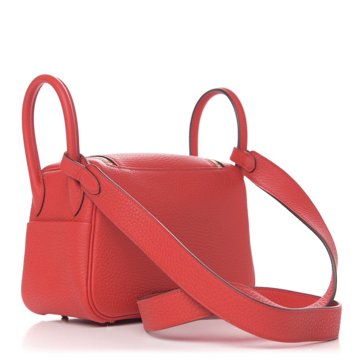 Taurillon Clemence Mini Lindy 20 Rouge De Coeur