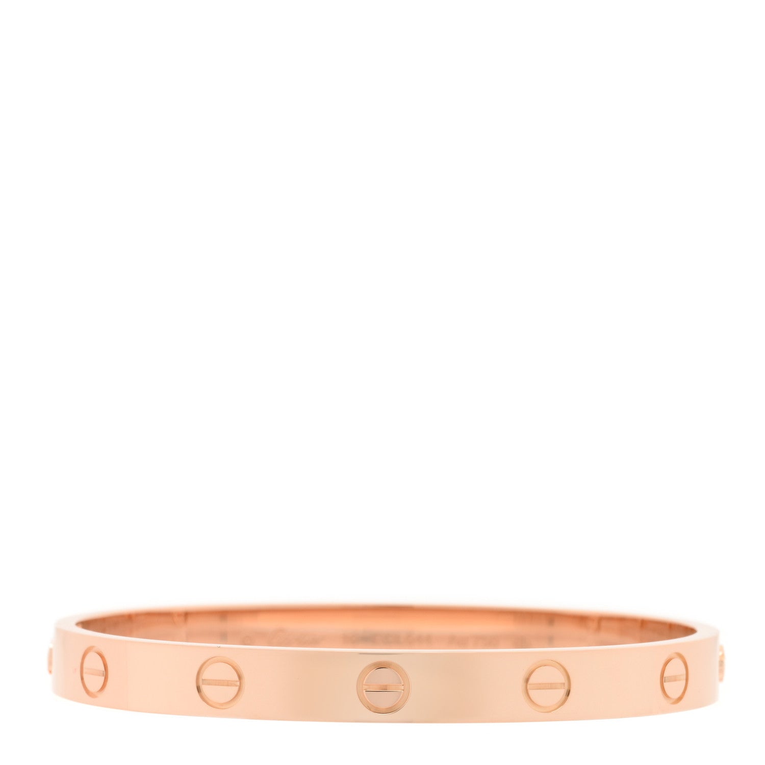 Cartier 18K Pink Gold LOVE Bracelet 16 1 of 4