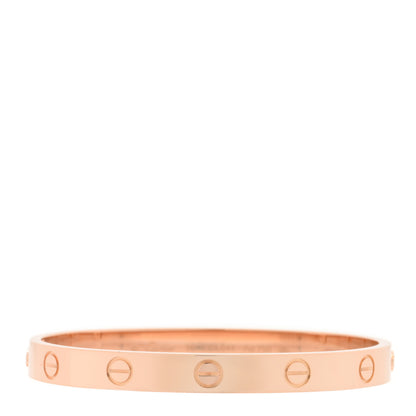 Cartier 18K Pink Gold LOVE Bracelet 16 1 of 4