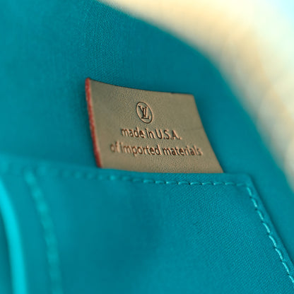 Louis Vuitton Vernis Alma BB Turquoise 7 of 11