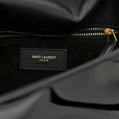 Saint Laurent Patent Medium Monogram Kate 99 Black 6 of 9