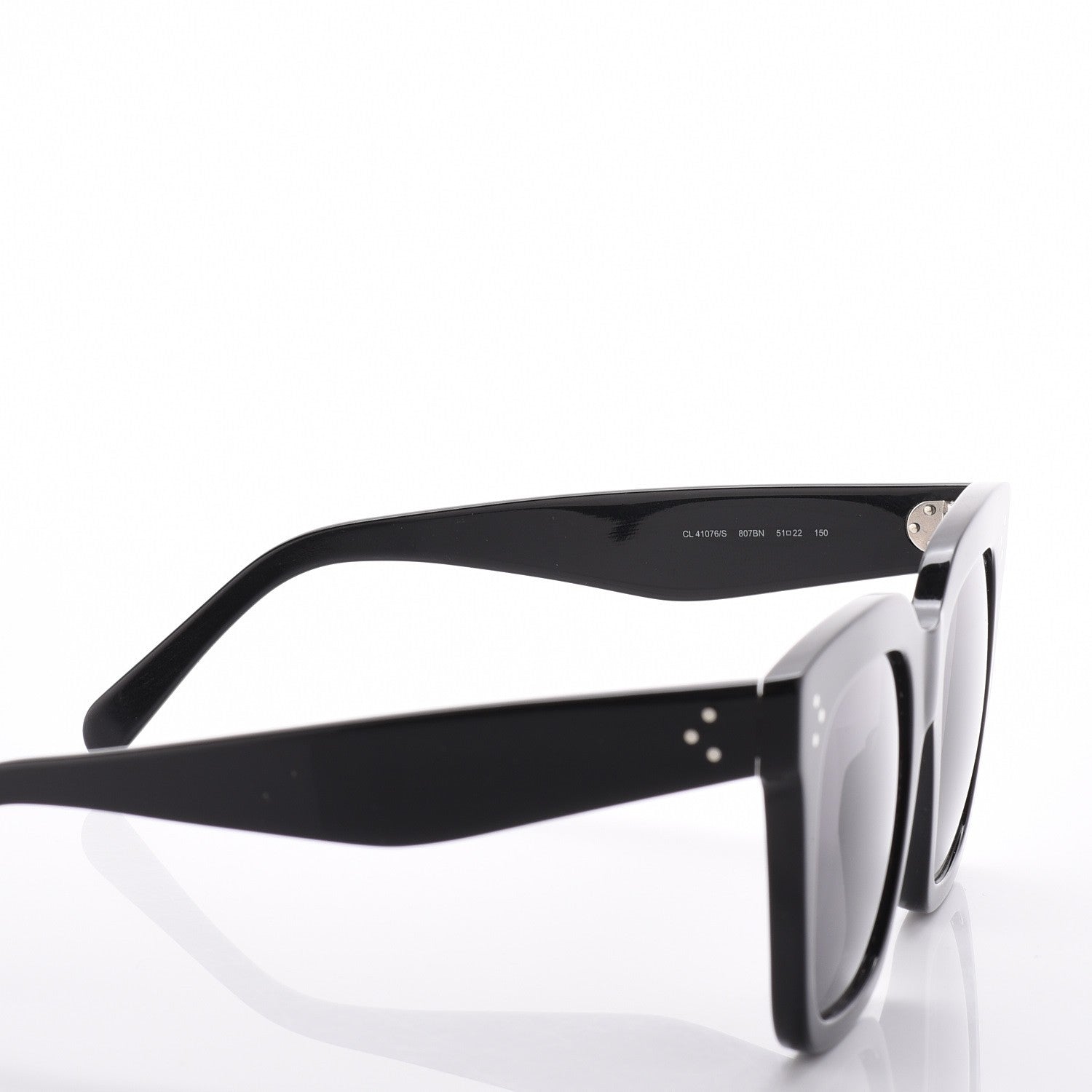 Celine Tilda Sunglasses CL 41076/S Black 6 of 8