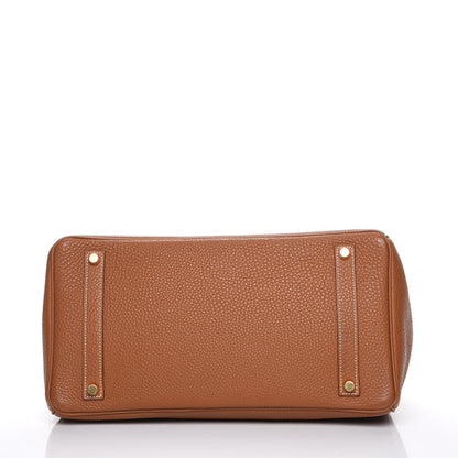 Hermes Togo Birkin 35 Gold 23 of 26