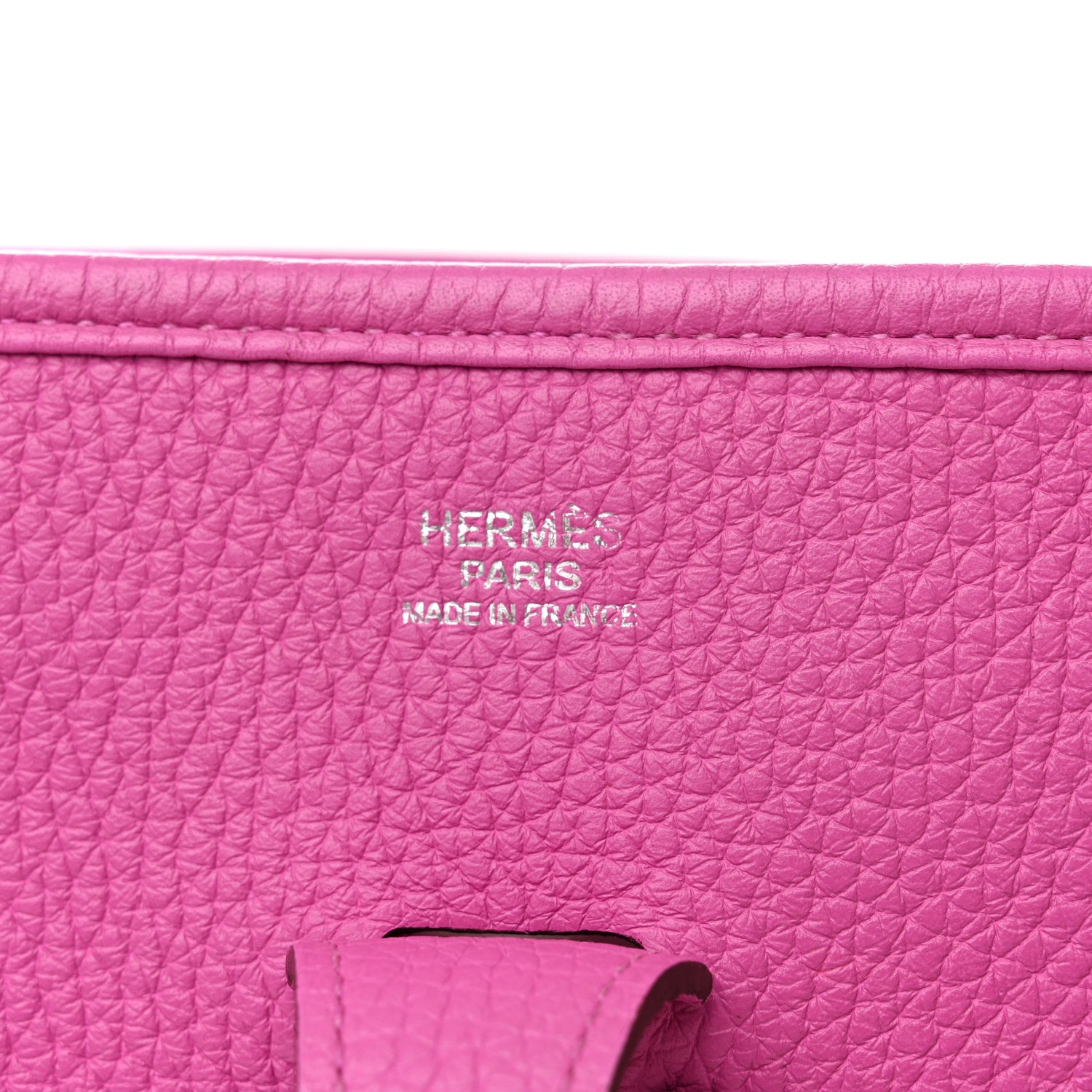 Hermes Taurillon Clemence Evelyne III PM Magnolia 6 of 13