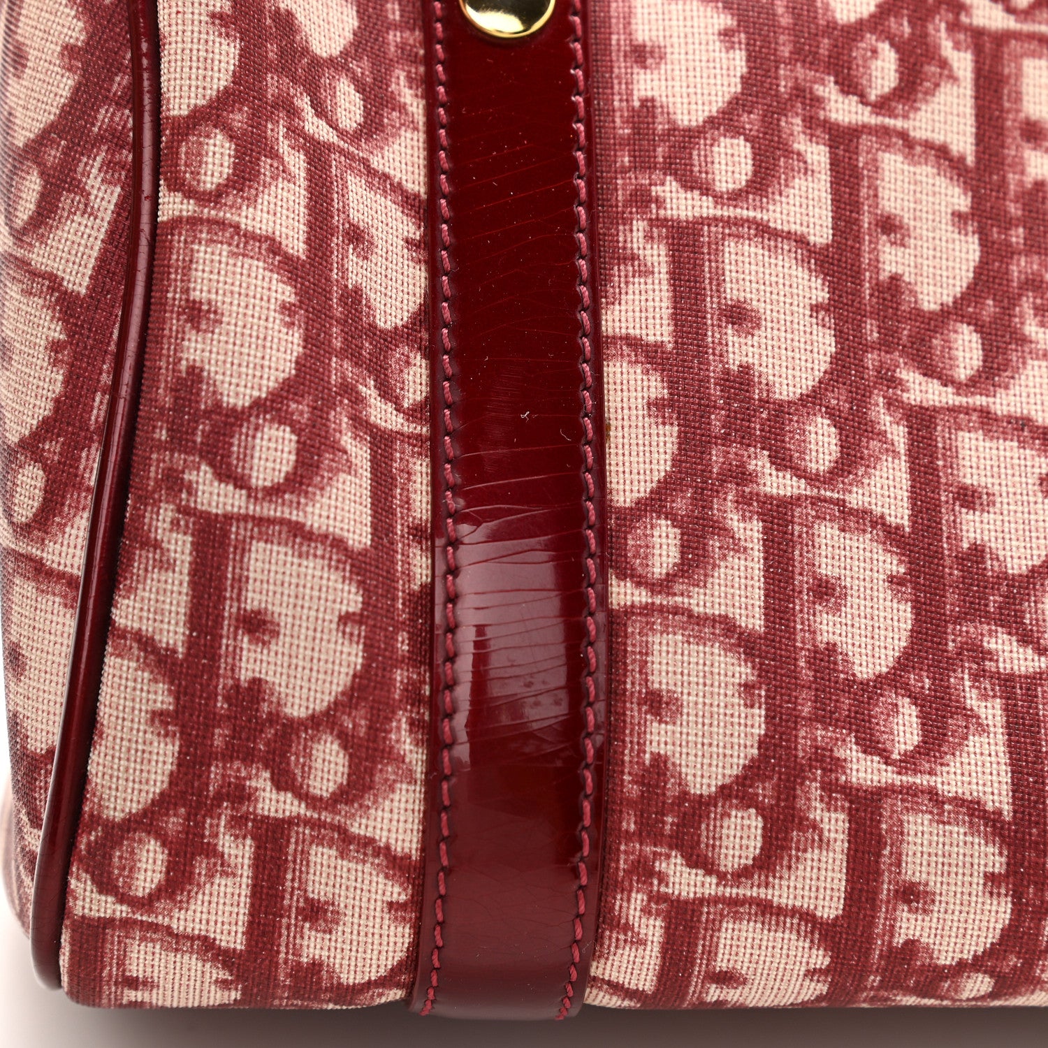 Christian Dior Monogram Boston Red 12 of 18