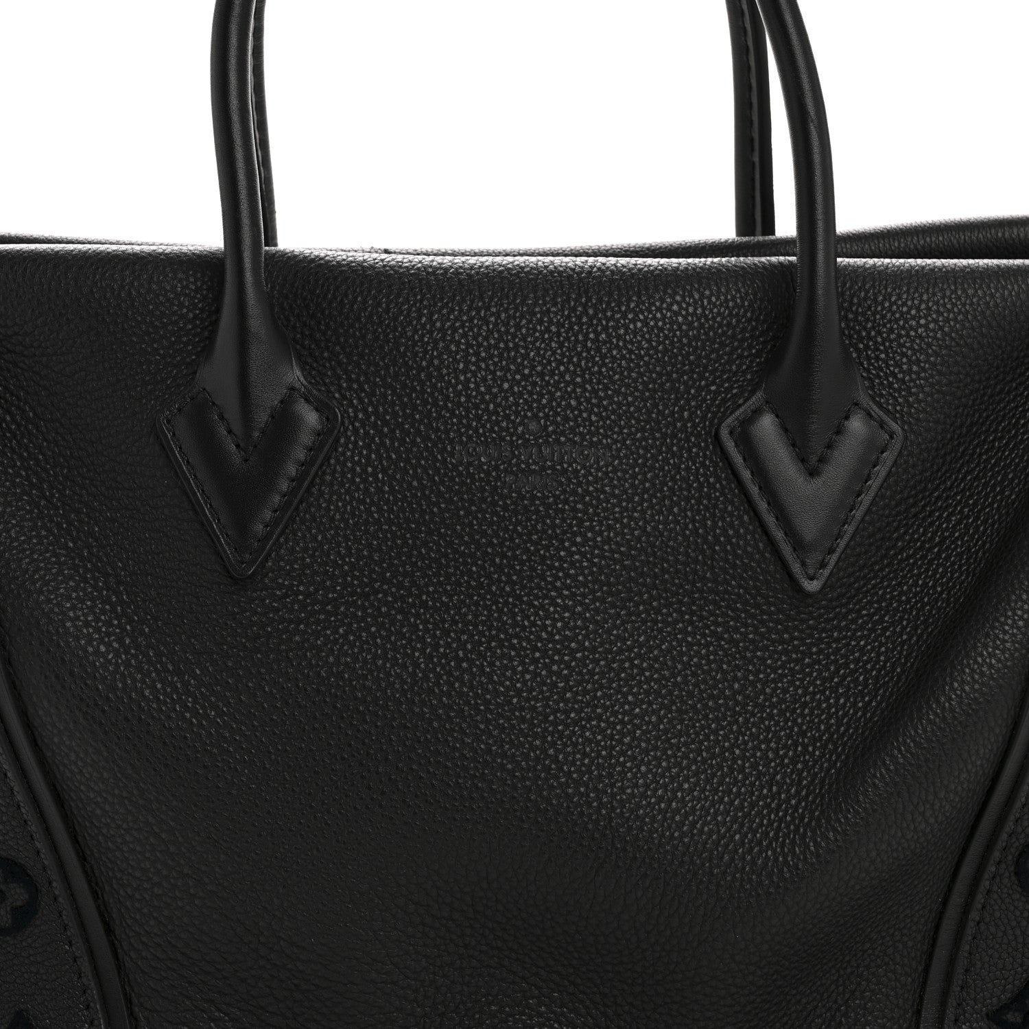 Louis Vuitton Veau Cachemire Tote W PM Black 8 of 14