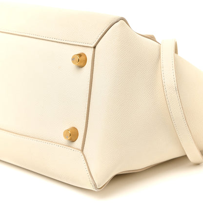 Celine Grained Calfskin Mini Belt Bag White 9 of 28
