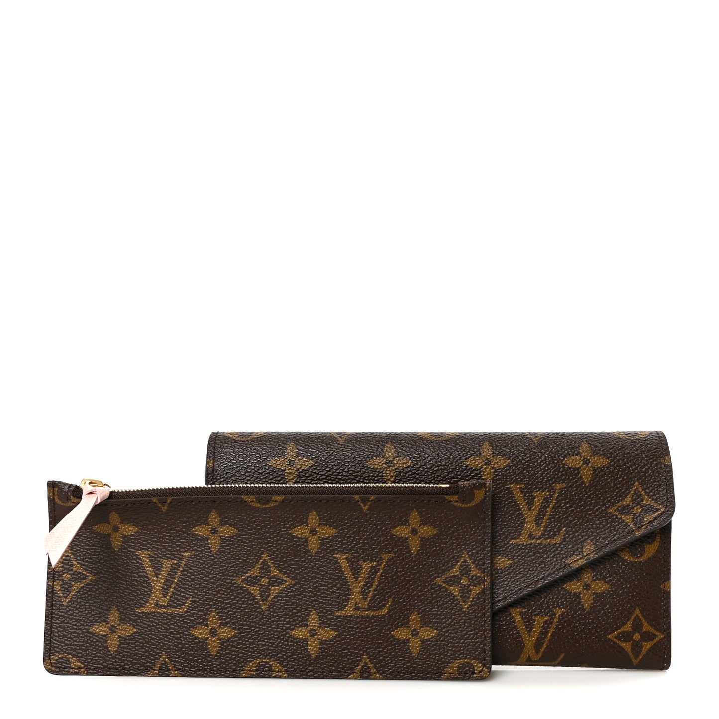 Monogram Josephine Wallet Rose Ballerine