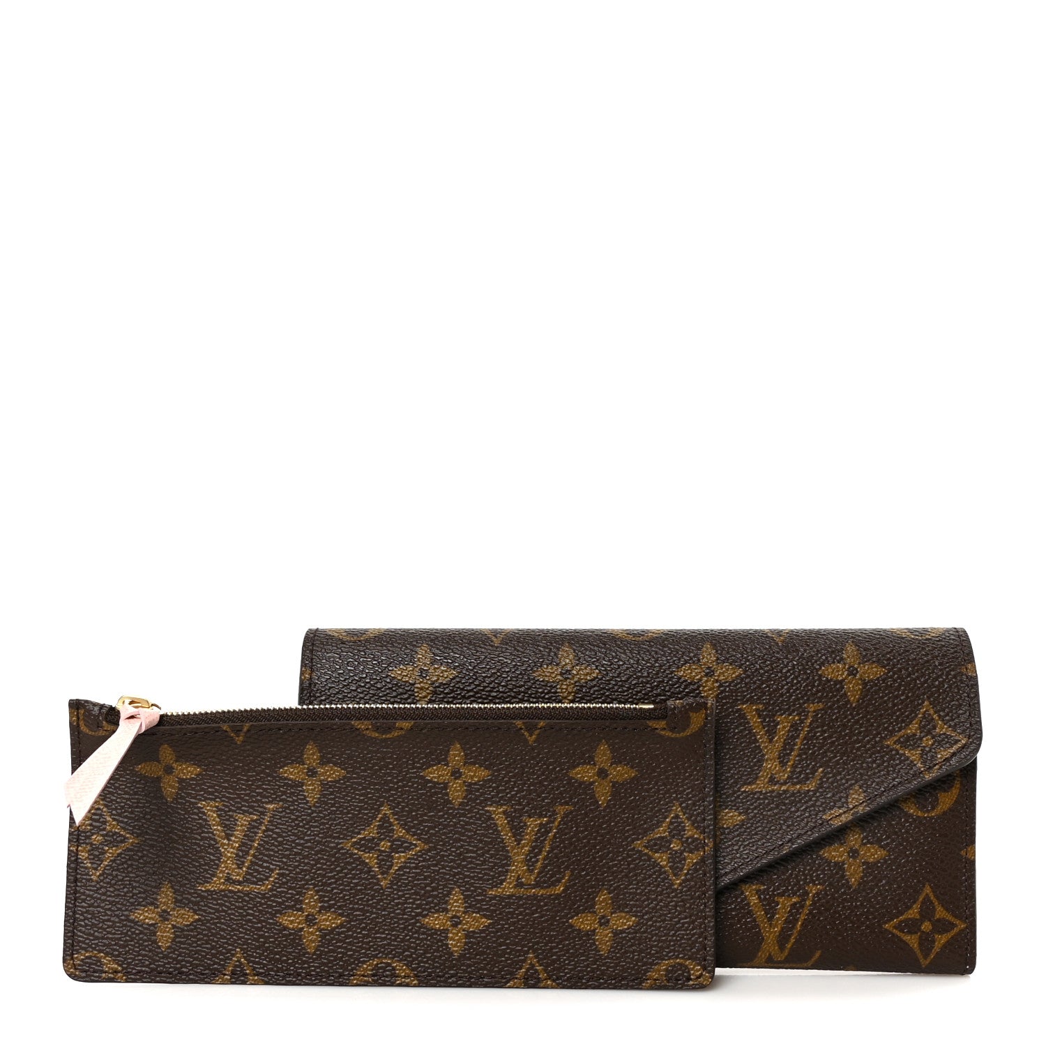Louis Vuitton Monogram Josephine Wallet Rose Ballerine 3 of 11