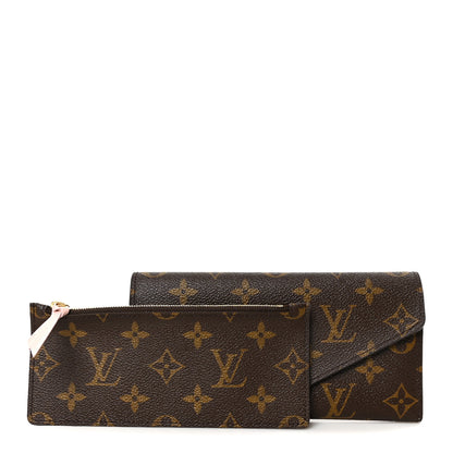 Louis Vuitton Monogram Josephine Wallet Rose Ballerine 3 of 11