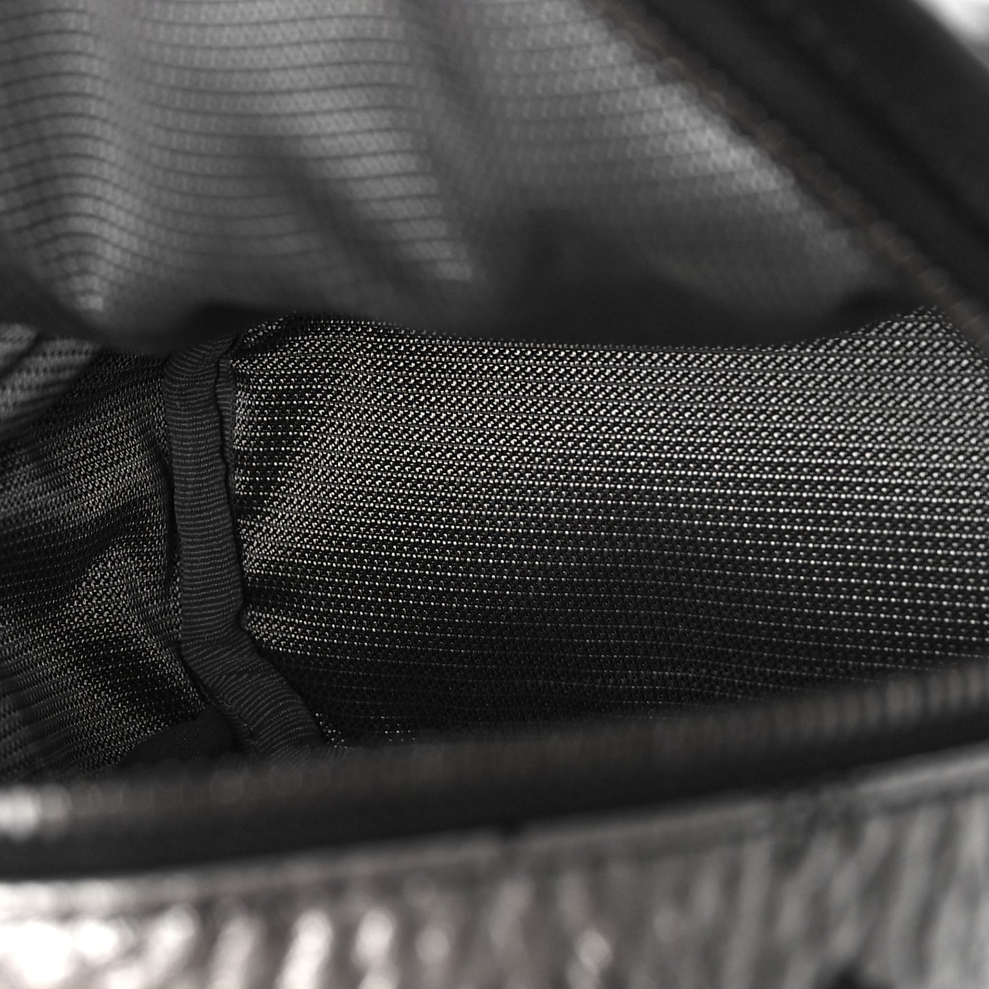 Metallic Visetos Side Stud Mini Stark Backpack Silver Black