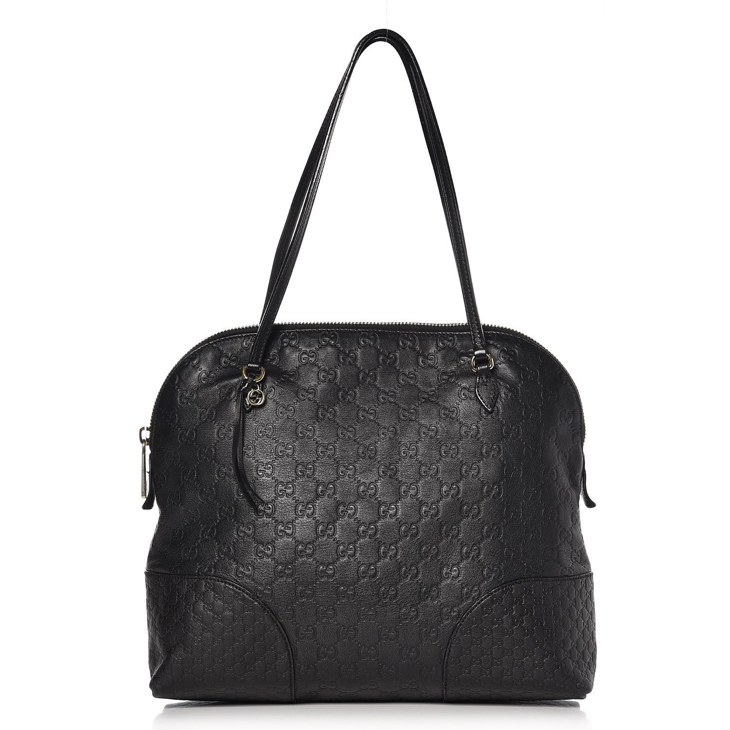 Guccissima Medium Bree Shoulder Bag Black