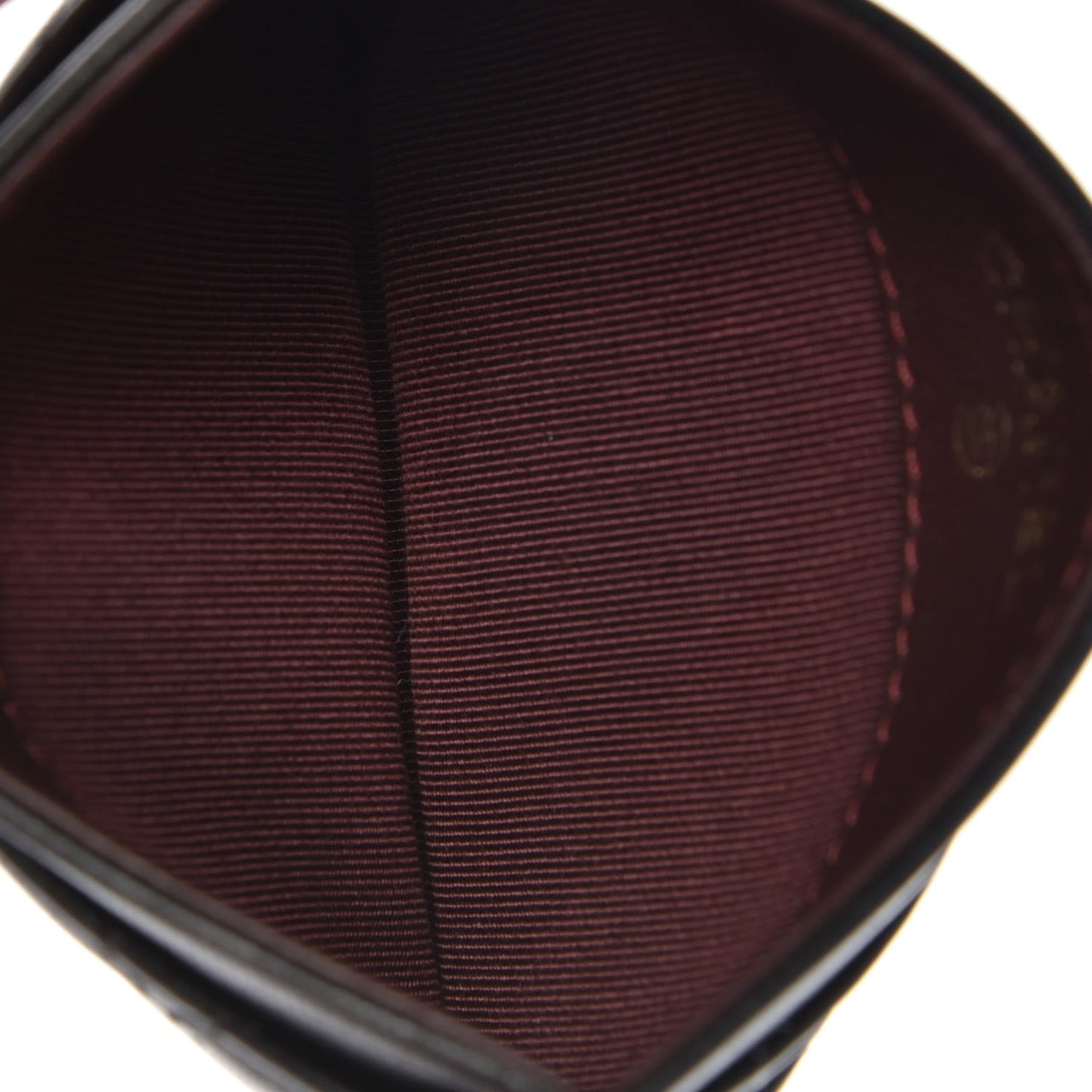 Lambskin Quilted Card Holder Black