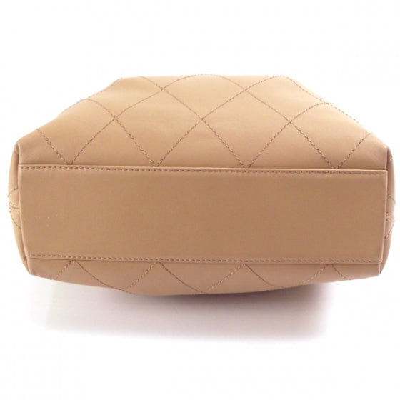 Lambskin Wood Sac Tote