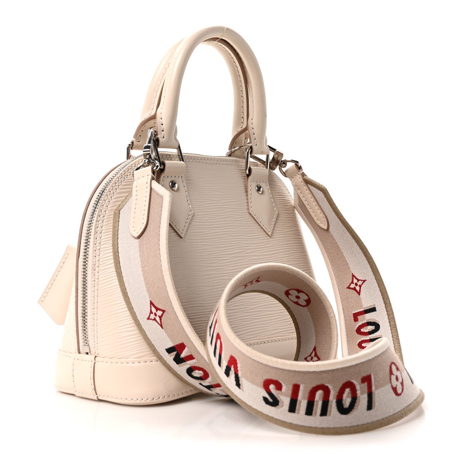 Louis Vuitton Epi Jacquard Alma BB Quartz 3 of 9