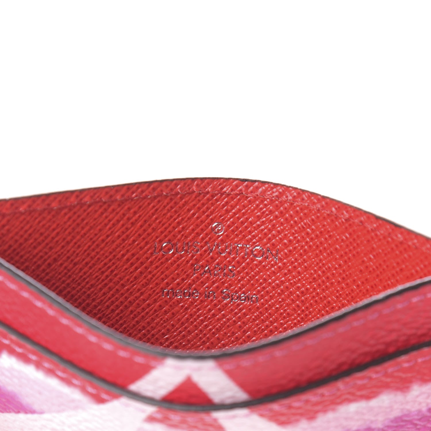 Louis Vuitton Monogram Escale Card Holder Rouge 6 of 7