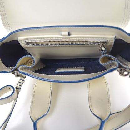 3.1 Phillip Lim 3.1 Smooth Bridle Calfskin Mini Pashli Satchel Off White 5 of 9