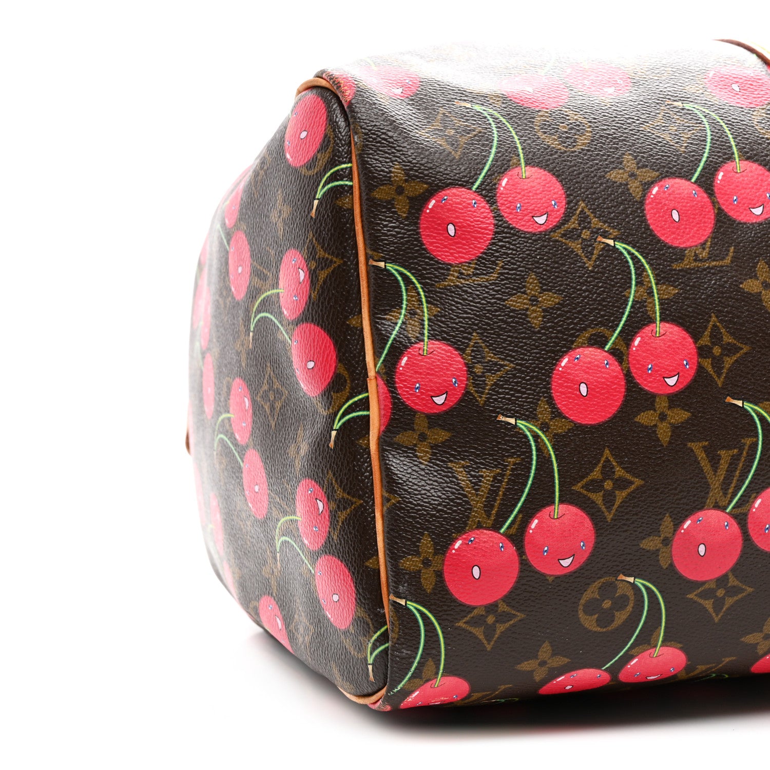 Louis Vuitton Monogram Cerises Keepall 45 8 of 12