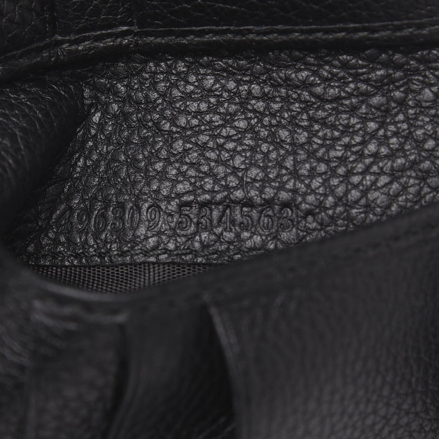 Cripto Calfskin Logo Bi-Fold Wallet Black Grege