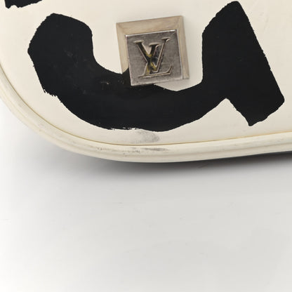 Louis Vuitton Graffiti Alma MM Black 13 of 17