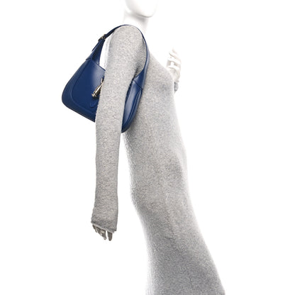 Gucci Sea Calfskin Web Medium Jackie 1961 Hobo Plastic Blue 2 of 10