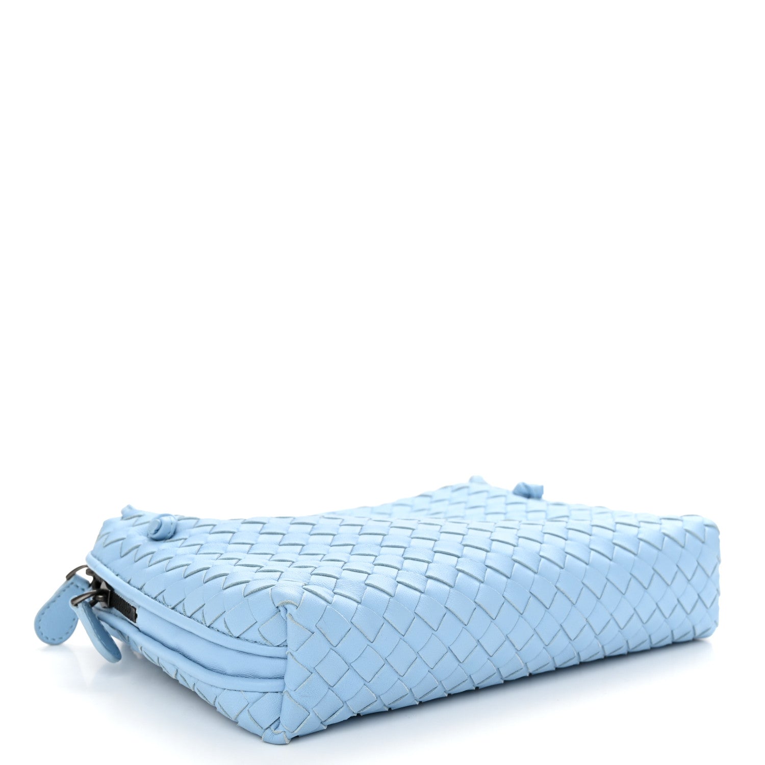 Bottega Veneta Nappa Intrecciato Nodini Crossbody Messenger Ice 5 of 12
