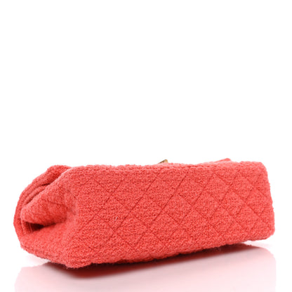 Chanel Wool Tweed Quilted 2.55 Reissue 225 Flap Coral 4 of 9