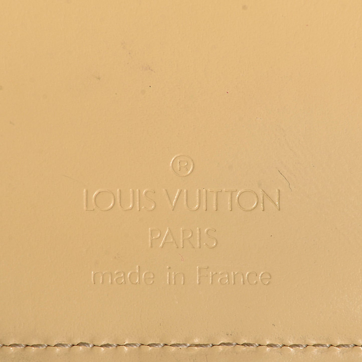 Epi Porte-Monnaie Elastique Wallet Vanilla