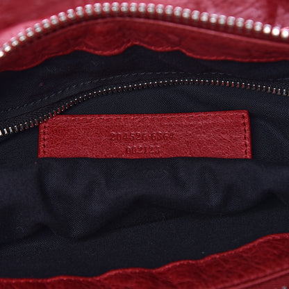 Balenciaga Agneau Giant Brogues Hardware Work Sang 7 of 10