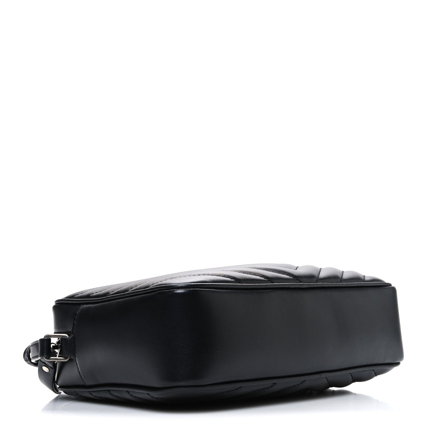 Saint Laurent Calfskin Matelasse Monogram Lou Camera Bag Black 4 of 10