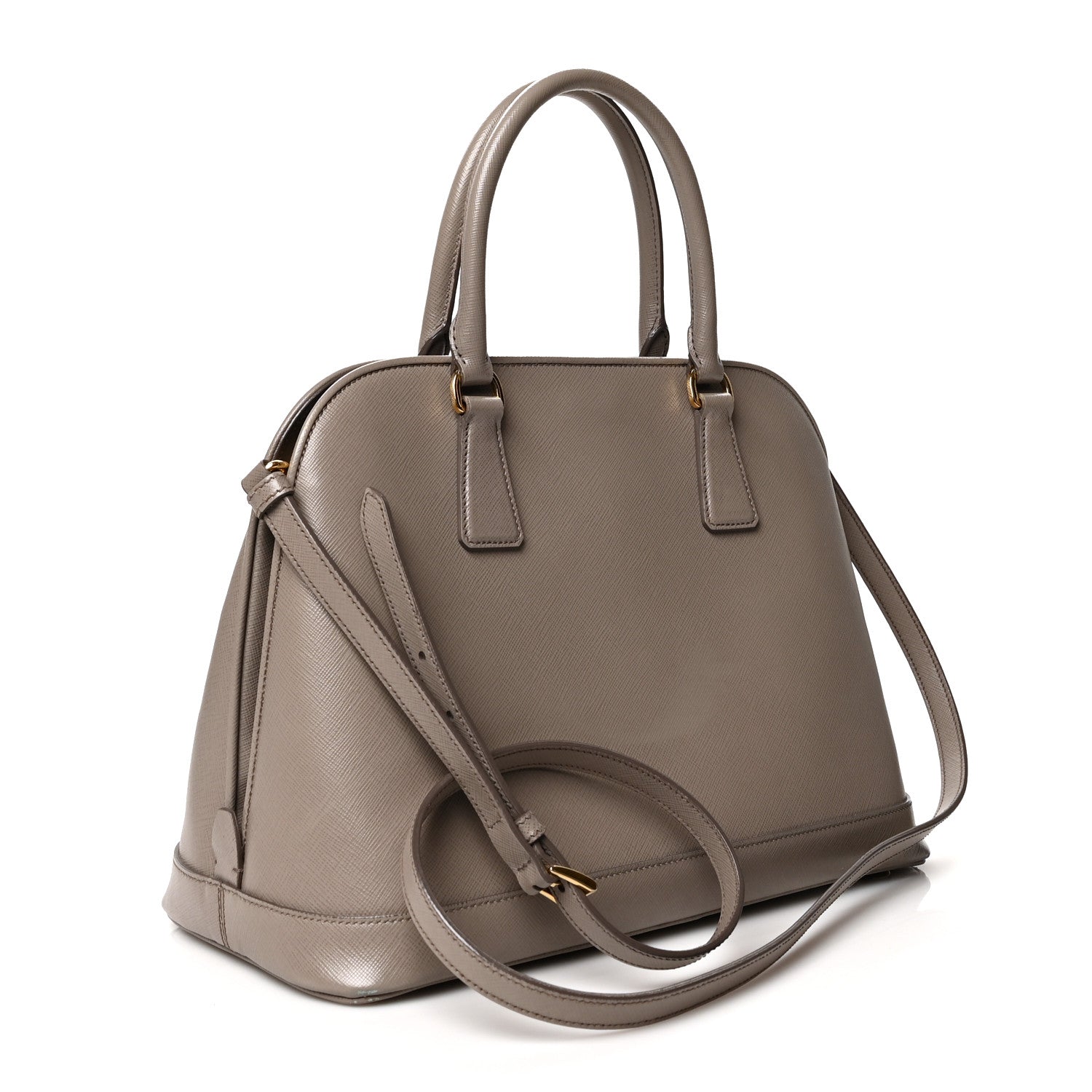Prada Saffiano Lux Open Promenade Tote Argilla 3 of 19